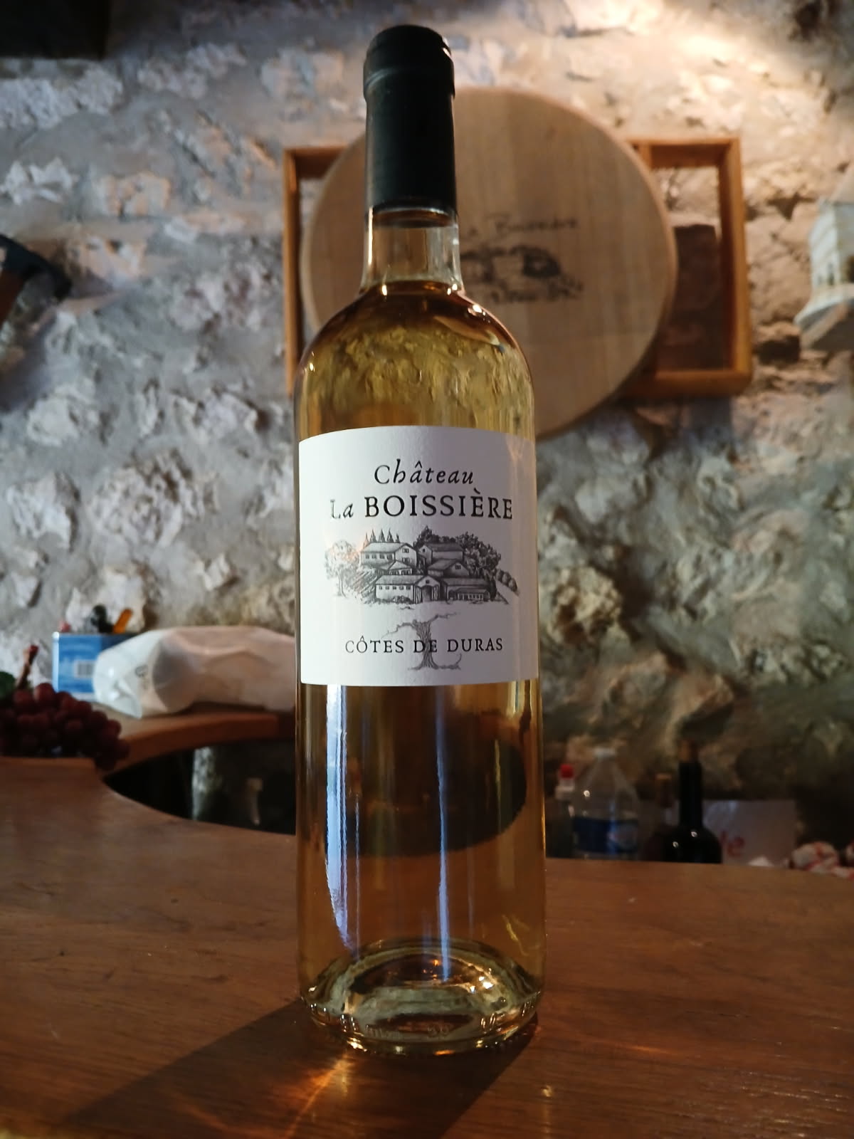 Chateau La Boissière - Vin blanc Moelleux - 2 bouteilles max par colis - 14€/pc